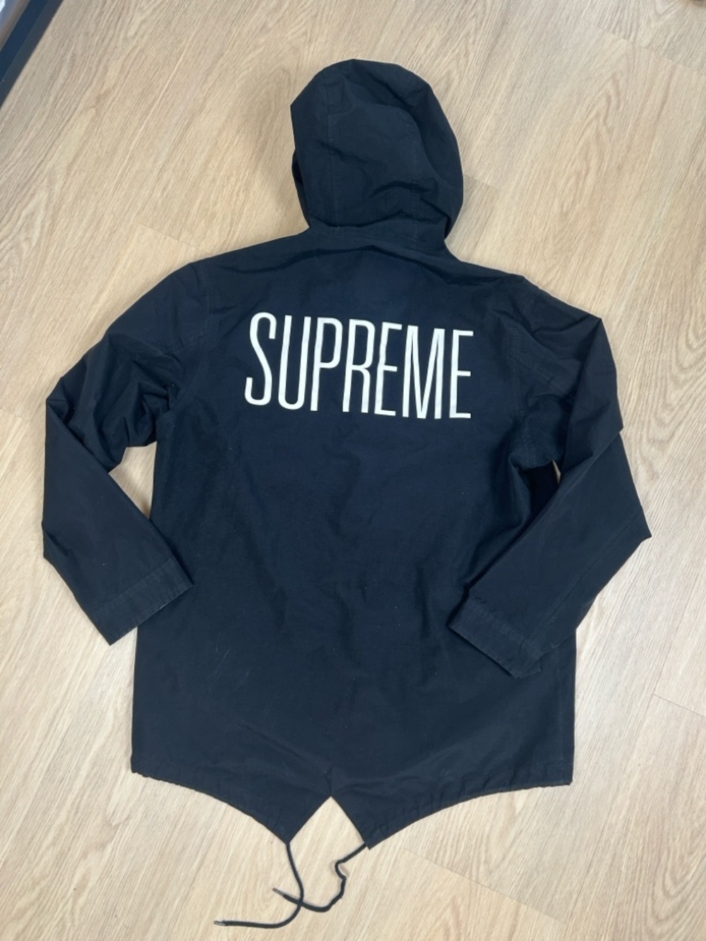 Supreme 2013 Taped Seam Fishtail Parka L